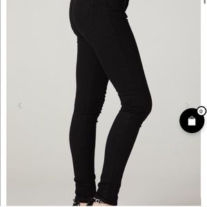Hudson “Krista” Skinny Black Jeans